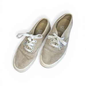 Vans Beige Suede Sneakers